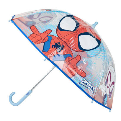 pack-de-4-unidades-paraguas-manual-burbuja-spidey-marvel