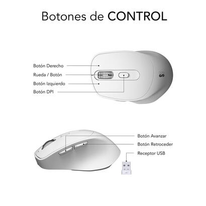 raton-subblim-confort-ergo-dual-inalambrico-bluetooth-usb-24ghz-2400dpi-5-botones-uso-diestro-blanco