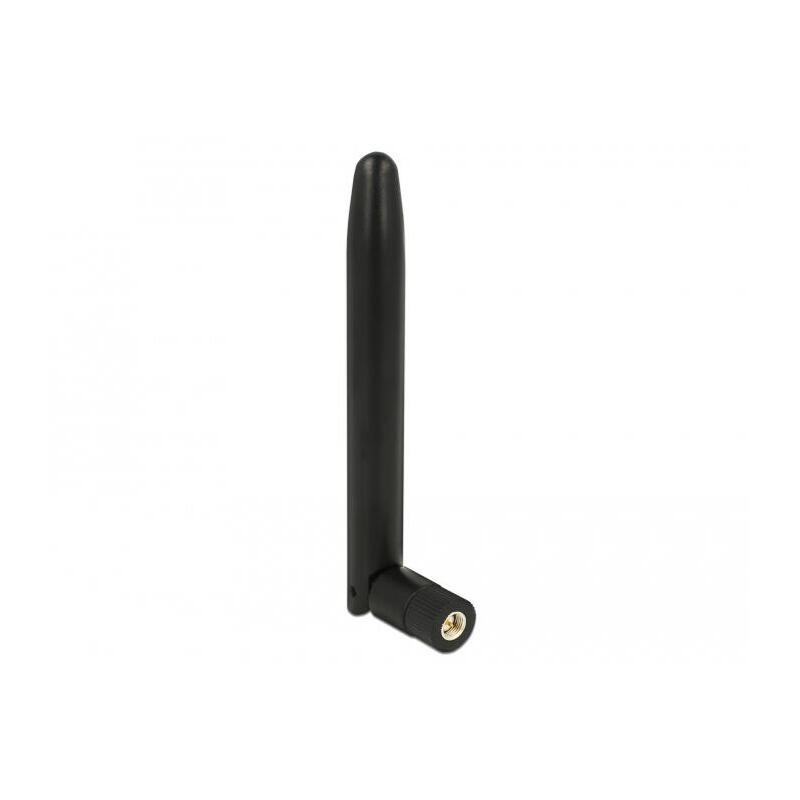 delock-12542-antena-lora-863-928-mhz-macho-sma-05-dbi-omnidireccional-con-articulacion-de-inclinacion-negro