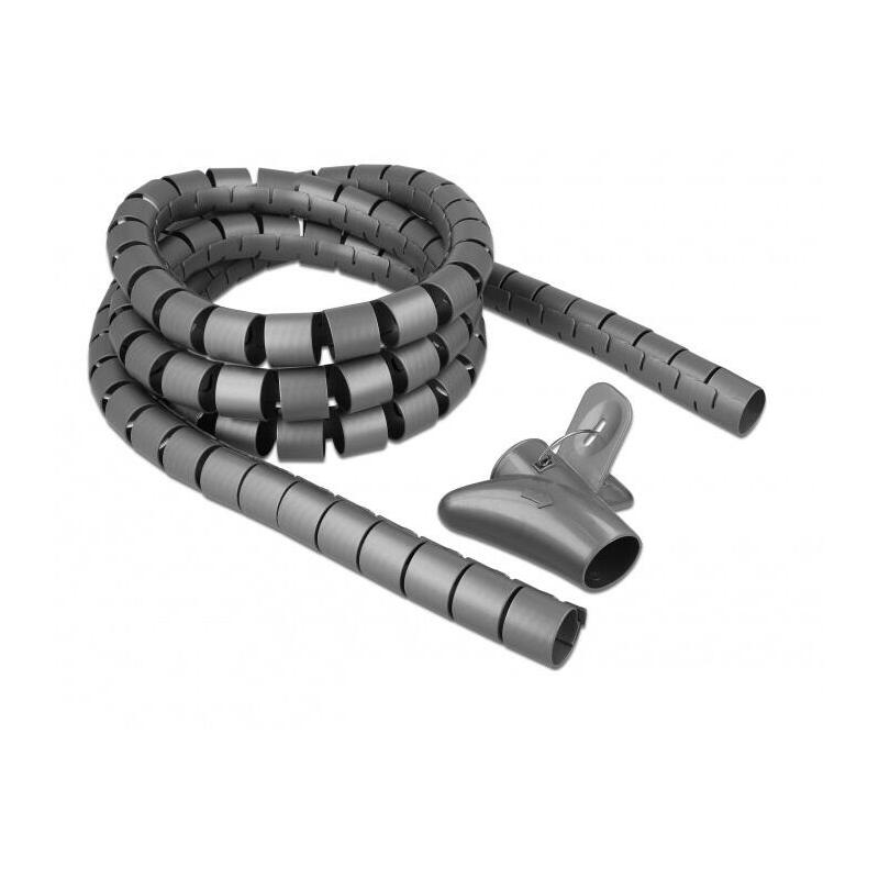 delock-18844-manguera-en-espiral-con-herramienta-de-tiro-25-m-x-20-mm-gris
