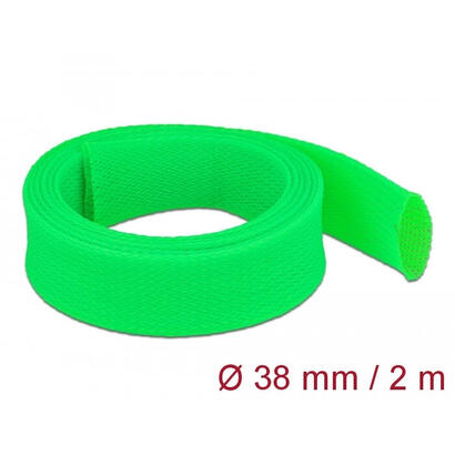 delock-20754-funda-trenzada-estirable-2-m-x-38-mm-color-verde