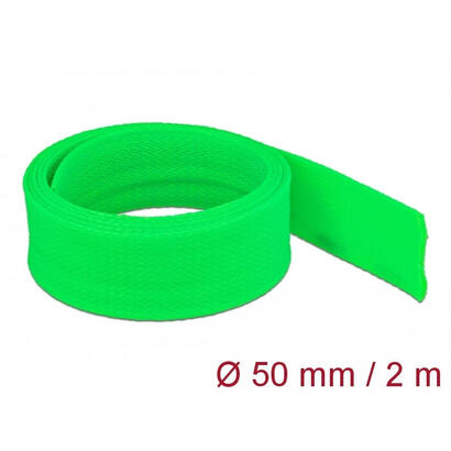 delock-20759-funda-trenzada-estirable-2-m-x-50-mm-color-verde