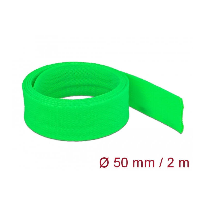 delock-20759-funda-trenzada-estirable-2-m-x-50-mm-color-verde