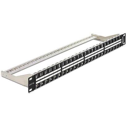 delock-43280-19-keystone-patch-panel-48-port-1-u-black