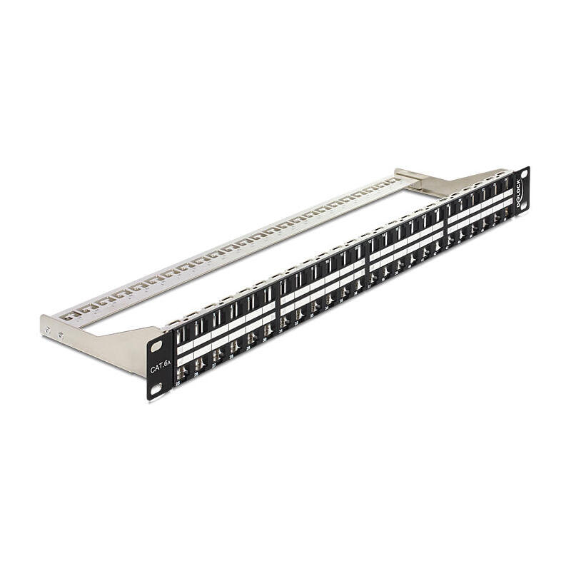 delock-43280-19-keystone-patch-panel-48-port-1-u-black