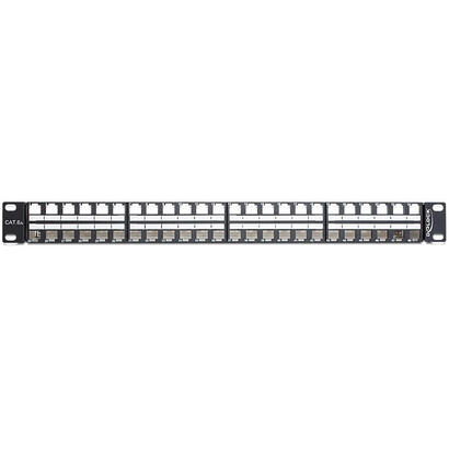 delock-43280-19-keystone-patch-panel-48-port-1-u-black