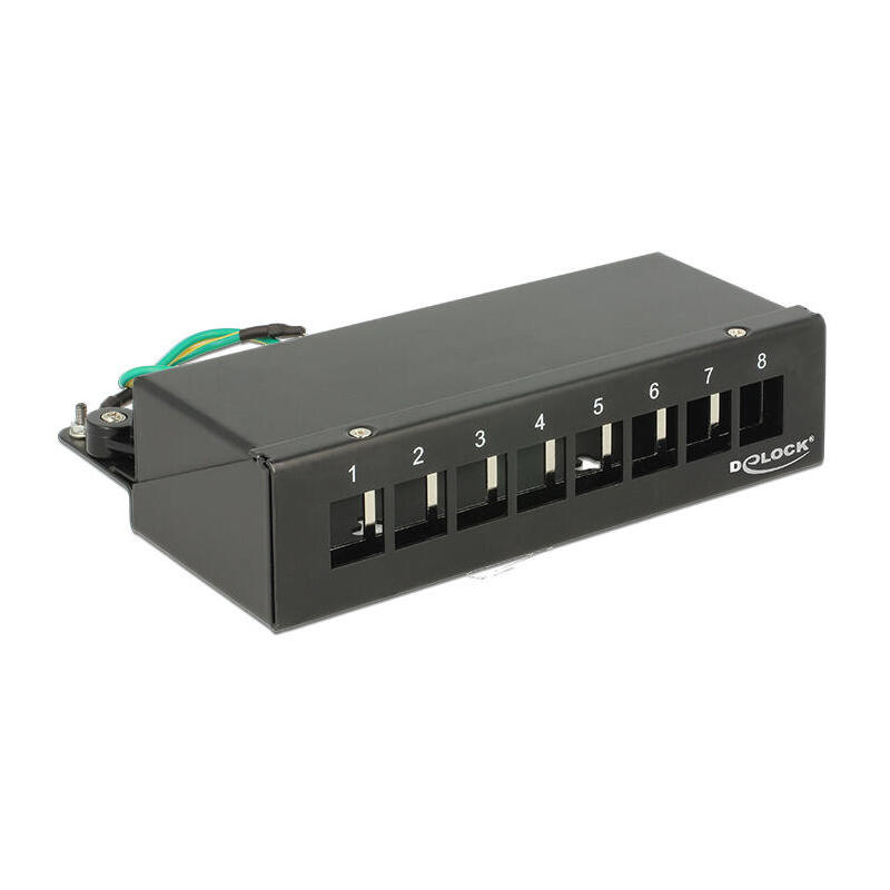 delock-43338-keystone-desktop-patch-panel-8-port-black delock-43338-keystone-desktop-patch-panel-8-port-black