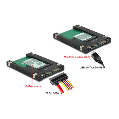 delock-62853-convertidor-de-25-sata-de-22-contactos-usb-20-type-mini-b-1-x-ranura-msata-mini-pcie