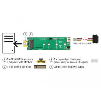 delock-63917-convertidor-sata-8-pines-de-potencia-hembra-ranura-m2-key-b