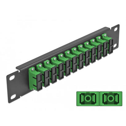 delock-66772-panel-de-conexion-de-fibra-optica-de-10-de-12-puertos-sc-duplex-verde-1u-negro
