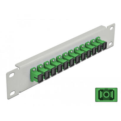 delock-66782-panel-de-conexion-de-fibra-optica-de-10-de-12-puertos-sc-simplex-verde-1u-gris