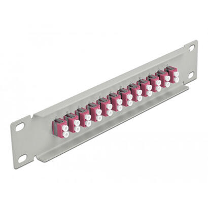 delock-66790-panel-de-conexion-de-fibra-optica-de-10-de-12-puertos-lc-duplex-violeta-1u-gris