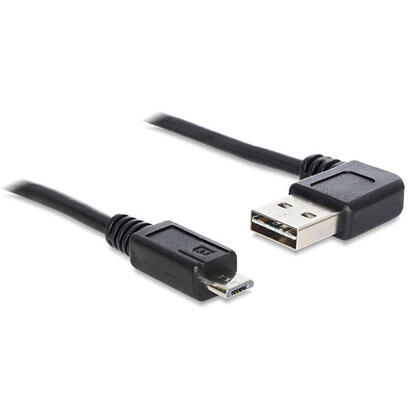 delock-83382-cable-easy-usb-20-tipo-a-macho-sesgado-hacia-la-izquierda-y-hacia-la-derecha-usb-20-tipo-micro-b-macho-1-m