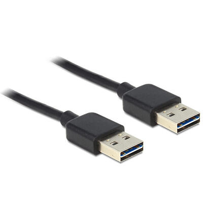 delock-83462-cable-easy-usb-20-type-a-macho-easy-usb-20-type-a-macho-de-3-m-negro