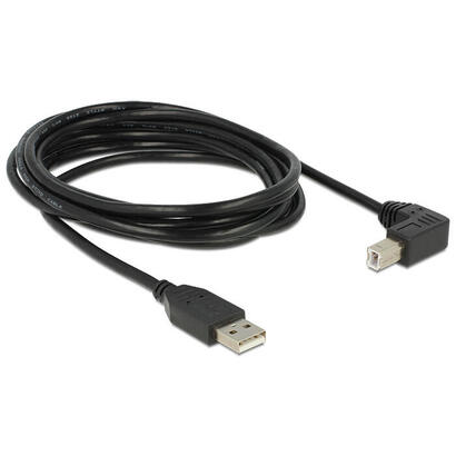 delock-83529-cable-usb-20-tipo-a-macho-usb-20-tipo-b-macho-sesgado-3-m-negro