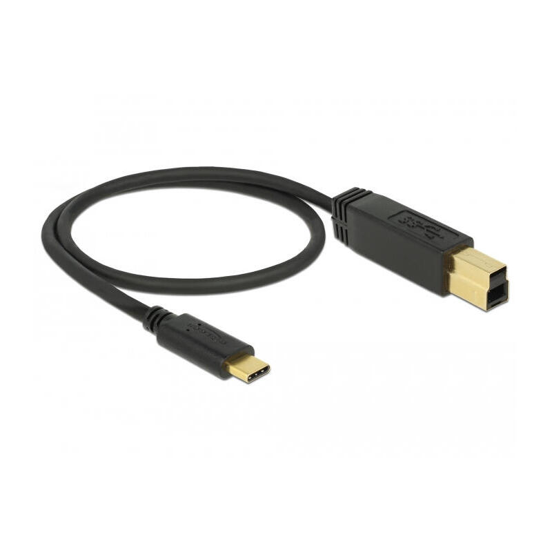 delock-83674-cable-usb-31-gen-2-10-gbps-type-c-a-tipo-b-05-m