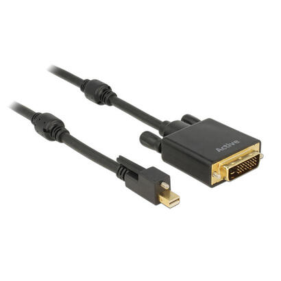 delock-83725-cable-mini-displayport-12-macho-con-tornillo-dvi-macho-4k-activo-negro-1-m