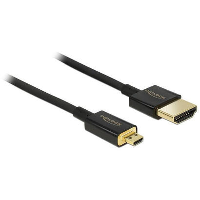 delock-84784-cable-hdmi-con-ethernet-hdmi-a-macho-hdmi-micro-d-macho-3d-4k-3-m-activo-fino-high-quality