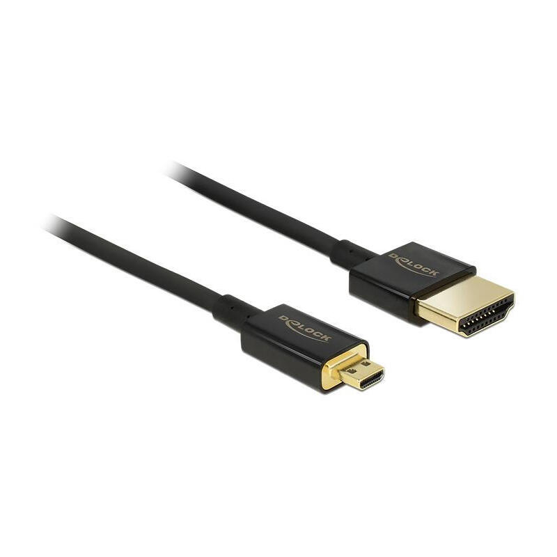 delock-84784-cable-hdmi-con-ethernet-hdmi-a-macho-hdmi-micro-d-macho-3d-4k-3-m-activo-fino-high-quality