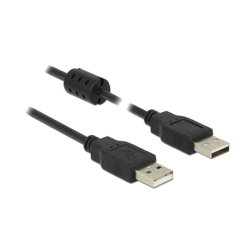 delock-84891-cable-usb-20-tipo-a-macho-usb-20-tipo-a-macho-de-20-m-negro
