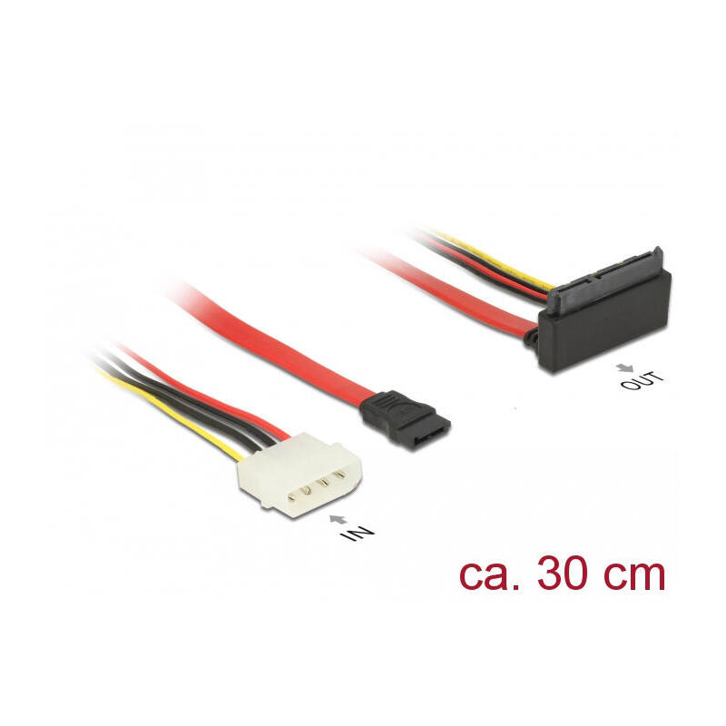 delock-85514-cable-sata-de-6-gbs-hembra-de-7-pines-enchufe-de-alimentacion-de-4-pines-molex-sata-curvado-hacia-arriba-hembra-met