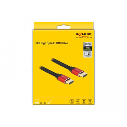 delock-85772-cable-hdmi-48-gbps-8k-60-hz-rojo-05-m-certificado