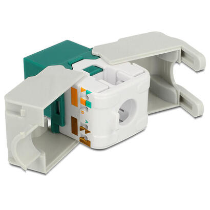 delock-86349-conector-rj45-para-modulo-keystone-lsa-cat6-utp-verde