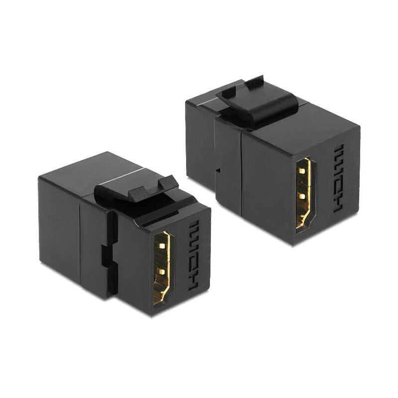 delock-86366-modulo-keystone-hdmi-hembra-hdmi-hembra-negro