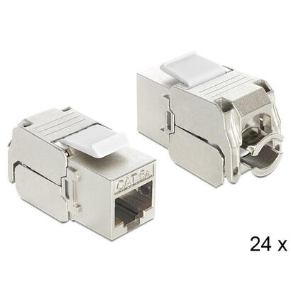 delock-86405-keystone-module-rj45-jack-lsa-cat6a-stp-24-pieces