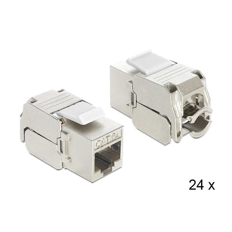 delock-86405-keystone-module-rj45-jack-lsa-cat6a-stp-24-pieces