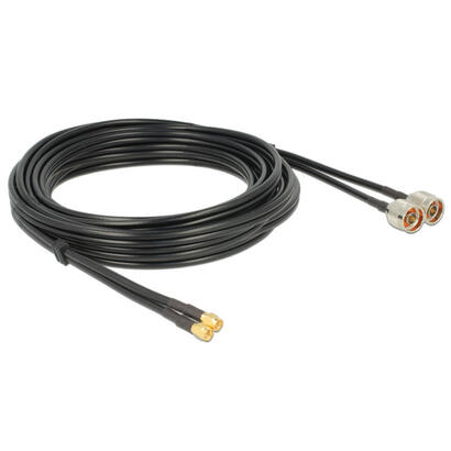 delock-89468-cable-de-antena-de-macho-n-cable-doble-macho-sma-rg-58-cu-10-m