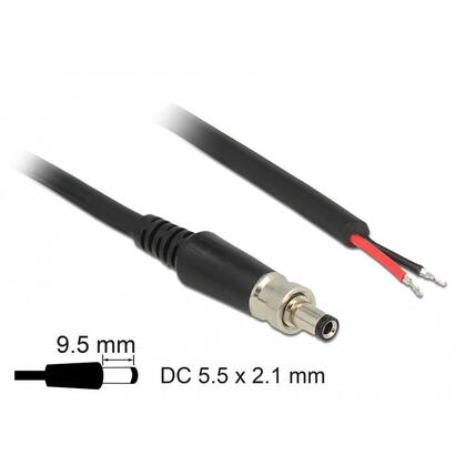 delock-89907-cable-de-alimentacion-dc-55-x-21-x-95-mm-atornillable-para-abrir-extremos-de-cable-de-95-cm