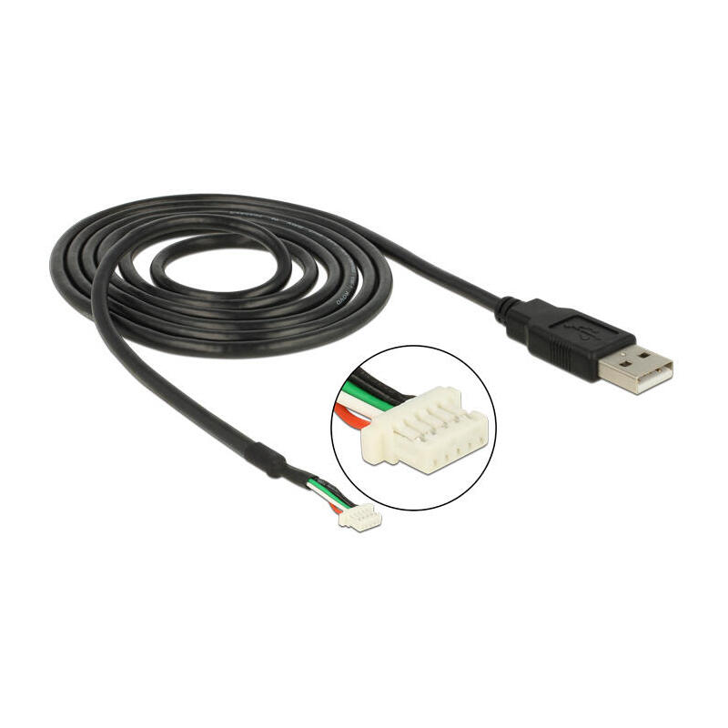 delock-95986-cable-usb-20-para-modulos-de-camara-v19-de-5-pines-15-m