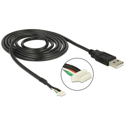 delock-95987-cable-usb-20-para-modulos-de-camara-v5-v51-de-5-pines-15-m
