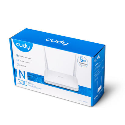 router-cudy-wr300-inalambrico-ethernet-rapido-banda-unica-24-ghz-blanco