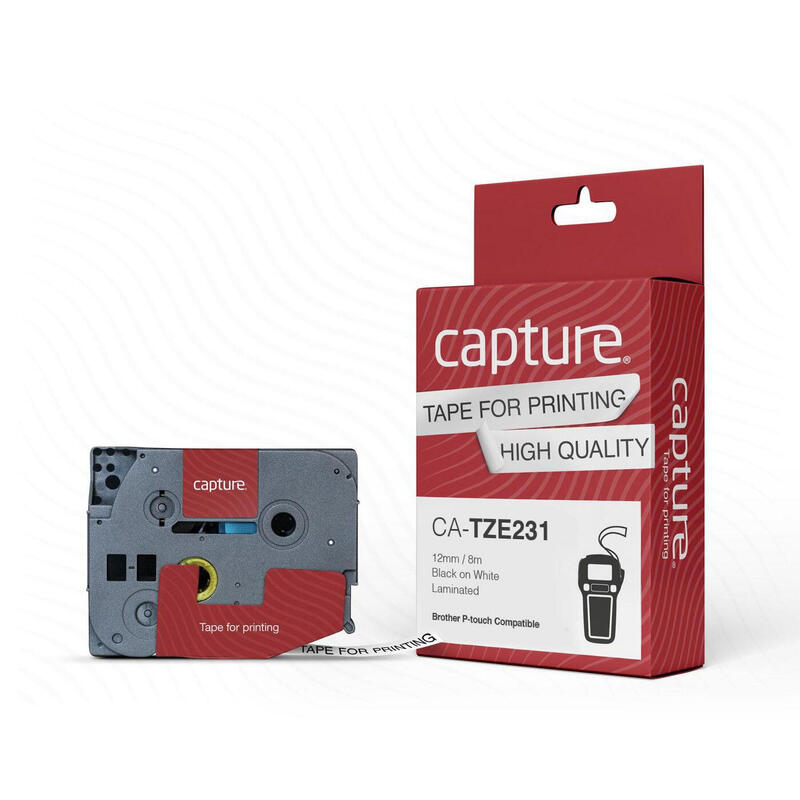 12mm-x-8m-black-on-white-tape