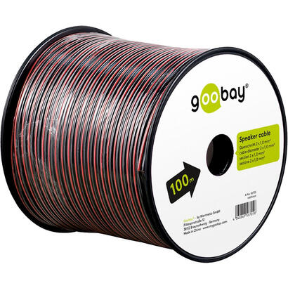 bobina-de-100-metros-cable-altavoz-rojo-negro-2x100mm-cca-pvc-cpr-eca-goobay