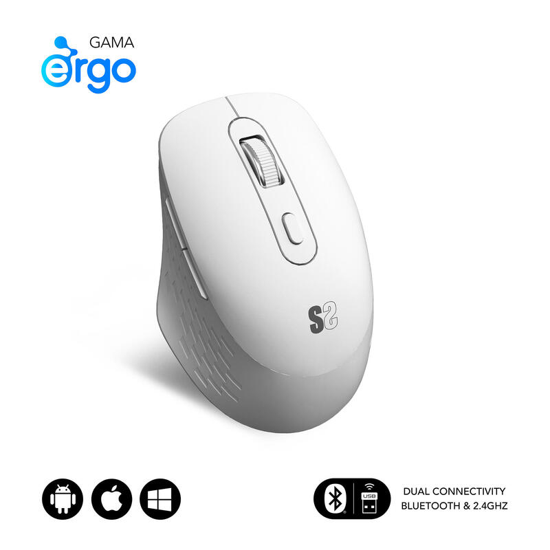 raton-subblim-curve-ergo-dual-inalambrico-bluetooth-usb-24ghz-1600dpi-5-botones-uso-diestro-blanco