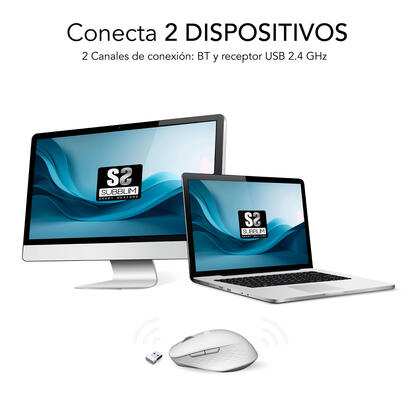 raton-subblim-curve-ergo-dual-inalambrico-bluetooth-usb-24ghz-1600dpi-5-botones-uso-diestro-blanco