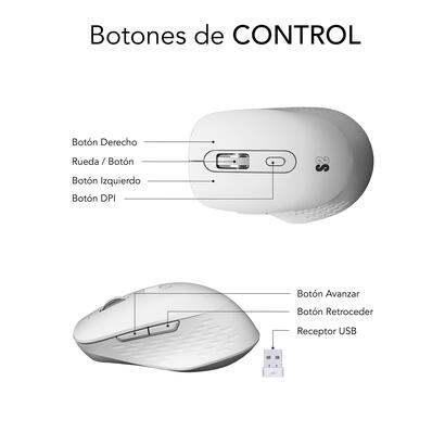 raton-subblim-curve-ergo-dual-inalambrico-bluetooth-usb-24ghz-1600dpi-5-botones-uso-diestro-blanco