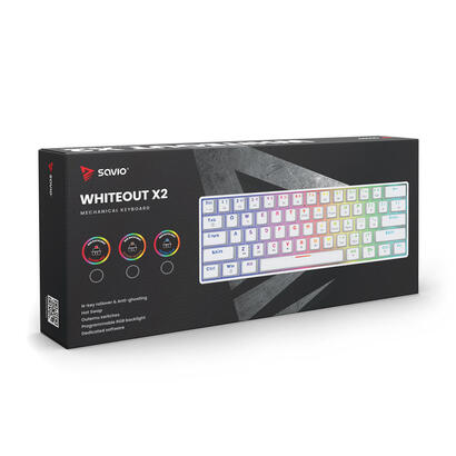 teclado-ingles-mecanico-savio-whiteout-x2-outemu-rojo-hot-swap