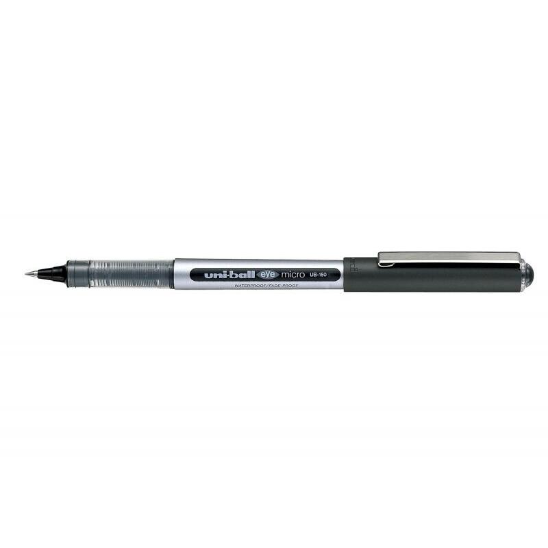pack-de-12-unidades-uni-ball-eye-micro-ub-150-boligrafo-de-tinta-liquida-punta-de-bola-05mm-tinta-resistente-al