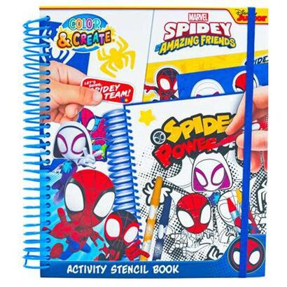pack-de-10-unidades-libro-plantillas-actividades-spiderman-marvel