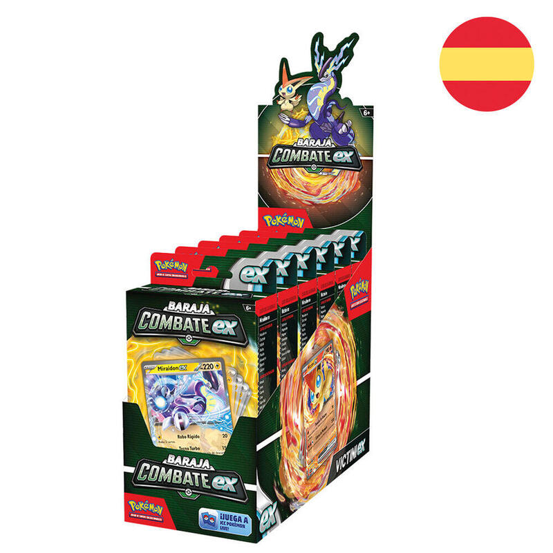 pack-de-6-unidades-baraja-juego-cartas-coleccionables-combate-ex-pokemon-espanol-surtido