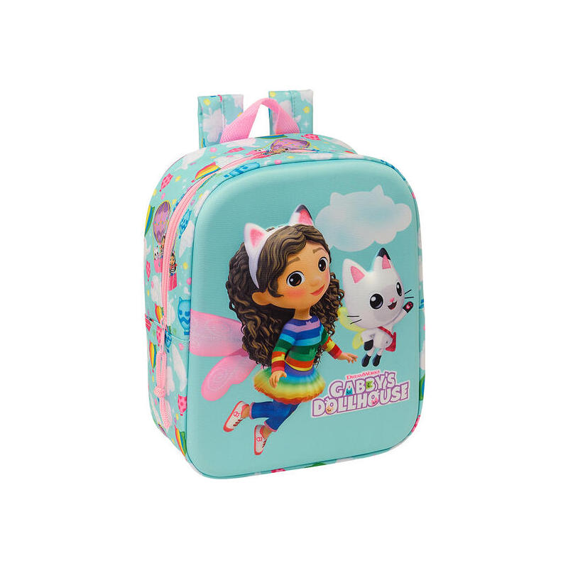 mochila-guarderia-3d-bolsillo-red-gabbys-dollhouse