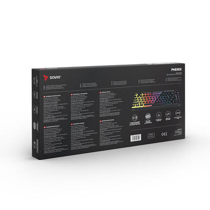 savio-savgk-phenix-red-pudding-teclado-juego-usb-rf-wireless-bluetooth-qwerty-ingles-de-ee-uu-negro