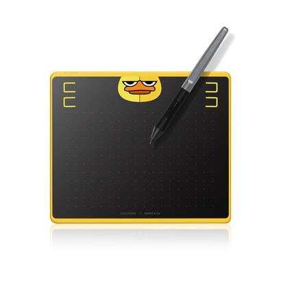 huion-hs64-special-edition-graphics-pen-tablet-tableta-digitalizadora-negro-amarillo-5080-lineas-por-pulgada-160-x-102-mm-usb