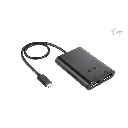 adaptador-usb-tipo-c-a-displayport-i-tec-macho-hembra-negro