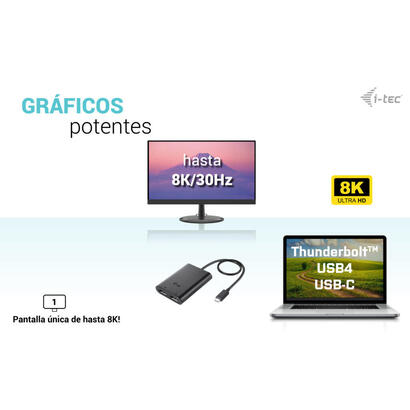 adaptador-usb-tipo-c-a-displayport-i-tec-macho-hembra-negro