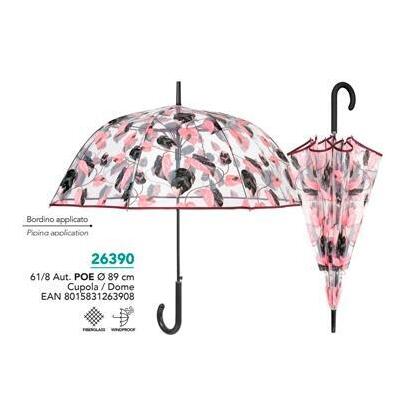 perletti-paraguas-adulto-618-aut-poe-transparente-hojas-rosas
